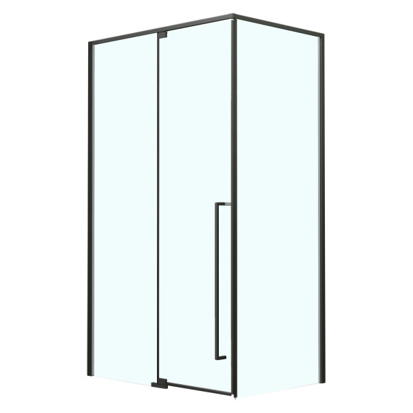 Душевой уголок Azario Male 90x120x195 стекло прозрачное, профиль черный матовый (AZ-J50-12090-MB-CL)