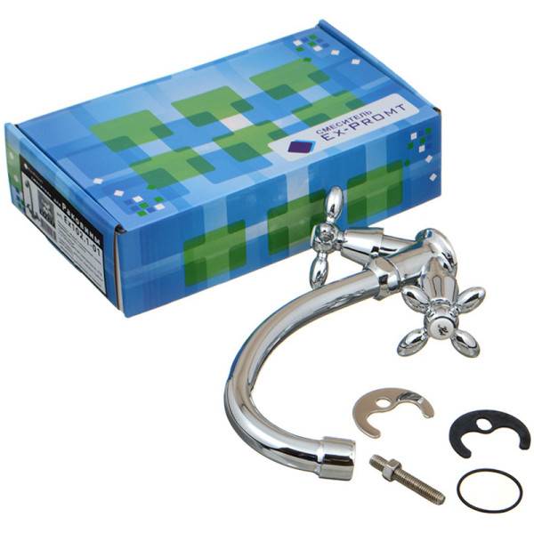 Смеситель для кухни Ex-promt Globo хром (Ex102.1-01) Смеситель для кухни Ex-promt Globo хром (Ex102.1-01)