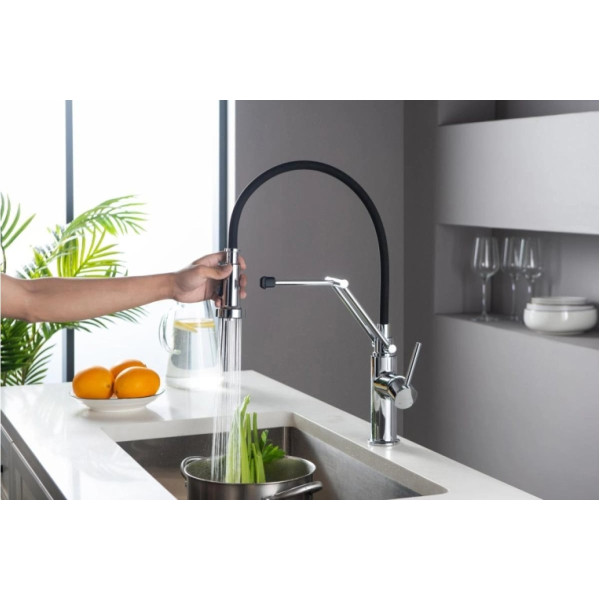 Смеситель для кухни Aquatek Европа хром (AQ1388CR)