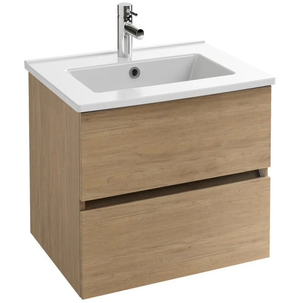 Тумба подвесная Jacob Delafon Tolbiac 58,5 дуб давос натуральный (EB2381-E75)