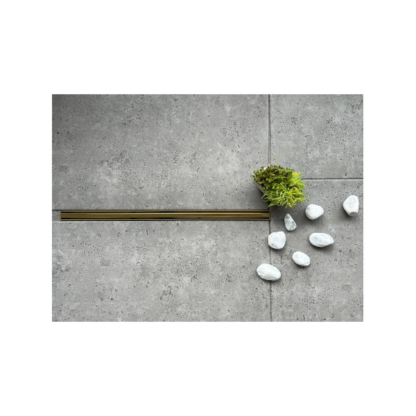 Лоток душевой Rea Neox slim pro 600 gold золото глянец. (REA-G2717)