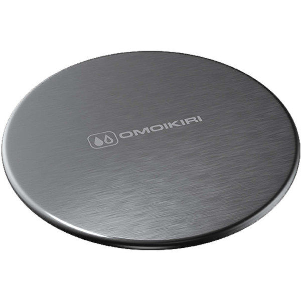 Декоративная накладка для выпуска Omoikiri в цвете GM. для моек с диаметром выпуска 3,5 дюйма. сталь нержавеющая/пластик (4957091)