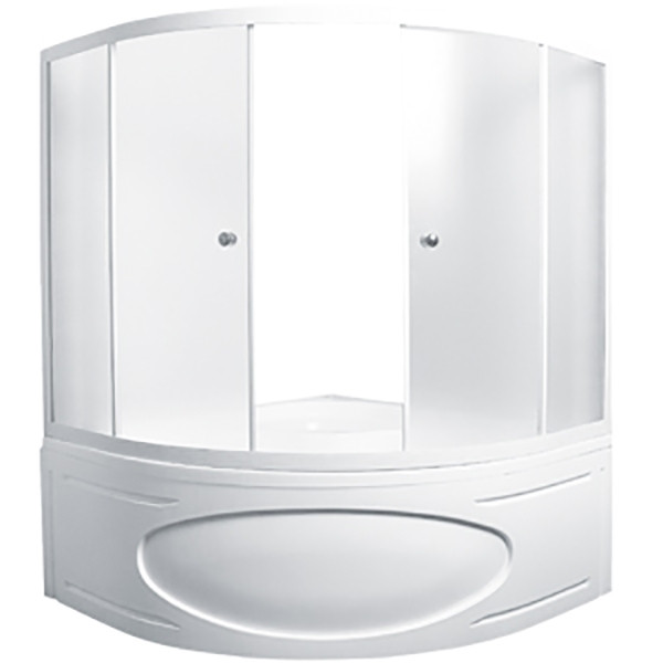 Ванна акриловая Marka One Afrodita 140*140 белая (У36803)