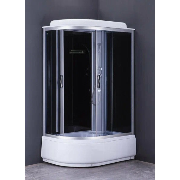 Душевая кабина Loranto Sunway 120x80 стекло прозрачное, профиль сатин (CS-66120R G 120*80*215) Душевая кабина Loranto Sunway 120x80 стекло прозрачное, профиль сатин (CS-66120R G 120*80*215)