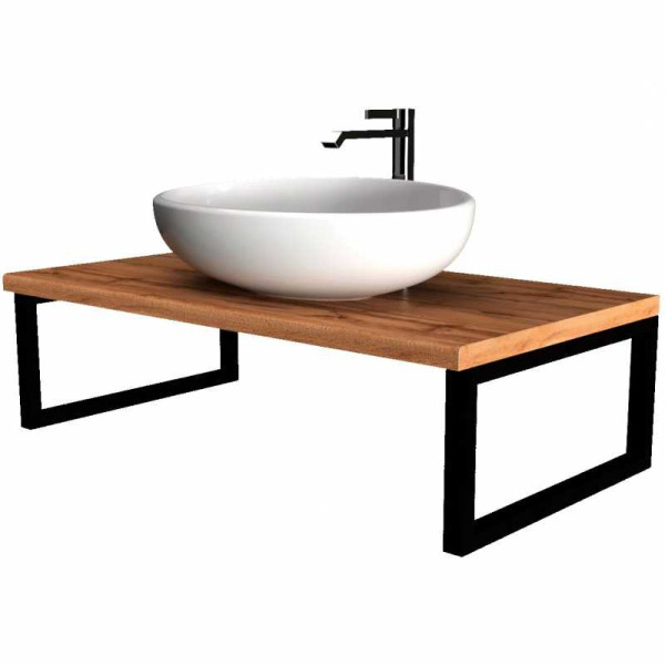 Столешница 1Marka Grunge Loft 800*480*255 дуб вотан (У85830) Столешница 1Marka Grunge Loft 800*480*255 дуб вотан (У85830)