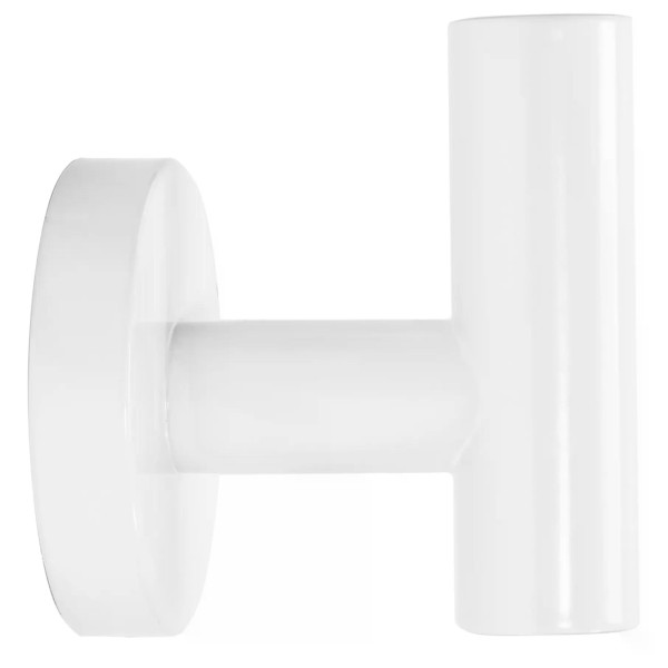 Крючок одинарный Rea 322230B White белый (REA-77020)