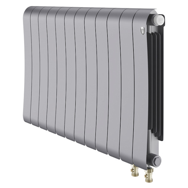 Радиатор биметаллический Royal Thermo Infinity 500 Silver Satin VR80 (12 секций) Серебристый (RTINSSVR8050012) Радиатор биметаллический Royal Thermo Infinity 500 Silver Satin VR80 (12 секций) Серебристый (RTINSSVR8050012)