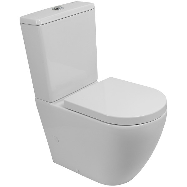 Унитаз-компакт BelBagno Sfera-Tor безободковый (BB2141CP-TOR/BB2141T/BB865SC)