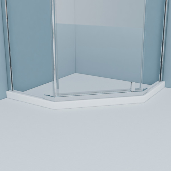 Профиль декоративный под душевое ограждение 90х90 белый Steel Iddis (STE5WS9i22) Профиль декоративный под душевое ограждение 90х90 белый Steel Iddis (STE5WS9i22)