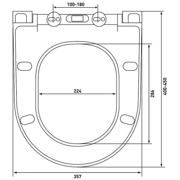 Сиденье для унитаза Berges Toma slim SO белое, c soft-close (17603)