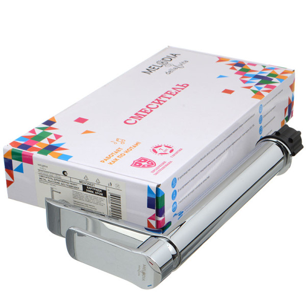 Смеситель для раковины Melodia della vita Heavy Metal хром (MDV35621) Смеситель для раковины Melodia della vita Heavy Metal хром (MDV35621)