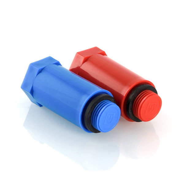 Комплект заглушек для опрессовки 1/2"Н Valtec (синяя+красная) VTp.792.M.04 Комплект заглушек для опрессовки 1/2"Н Valtec (синяя+красная) VTp.792.M.04