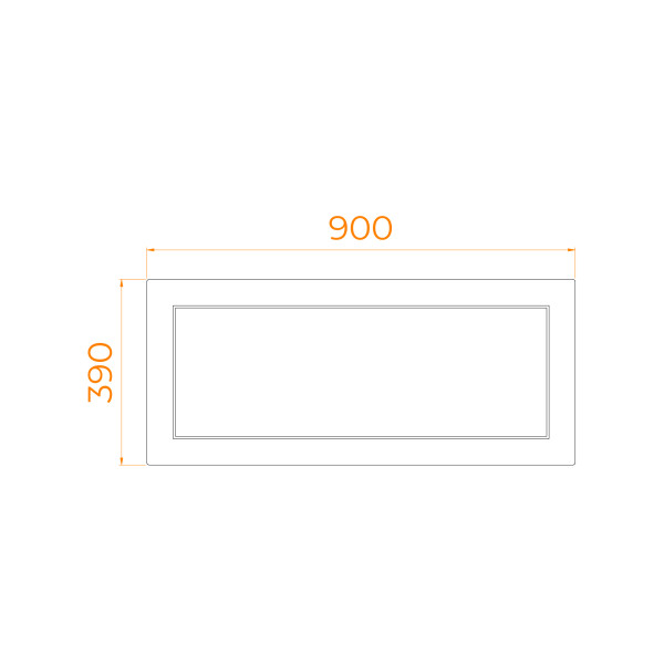 Экран торцевой для поддона RGW NB/CL-S 90 белый (16230912-90b) Экран торцевой для поддона RGW NB/CL-S 90 белый (16230912-90b)