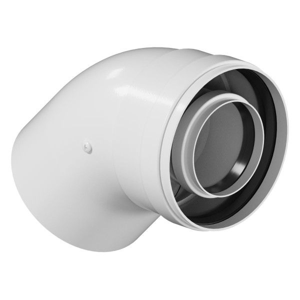 Отвод конденсационный Okseler D 60/100 45° (oks00104)