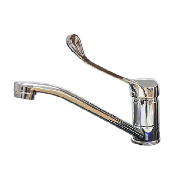 Смеситель для кухни L4905 хром, хирургический, длинный излив Ligeya (L4905 Ligeya)