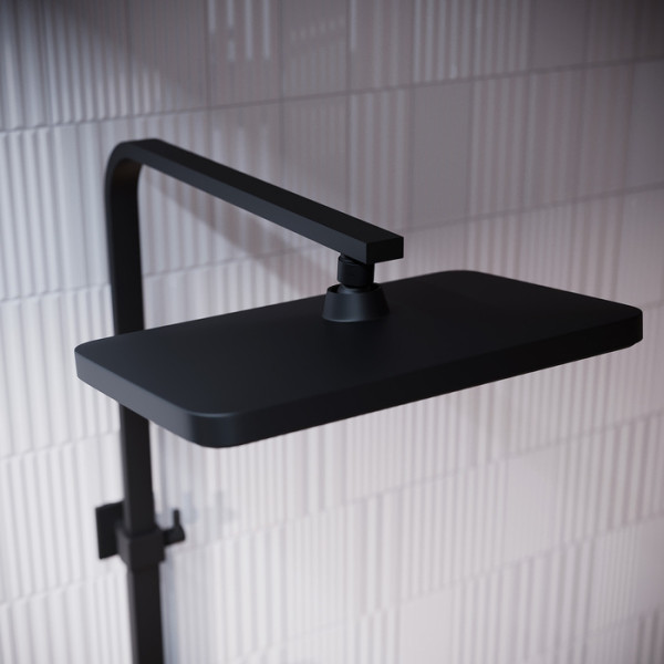 Душевая система Iddis Slide черная (SLIBLBTi06)