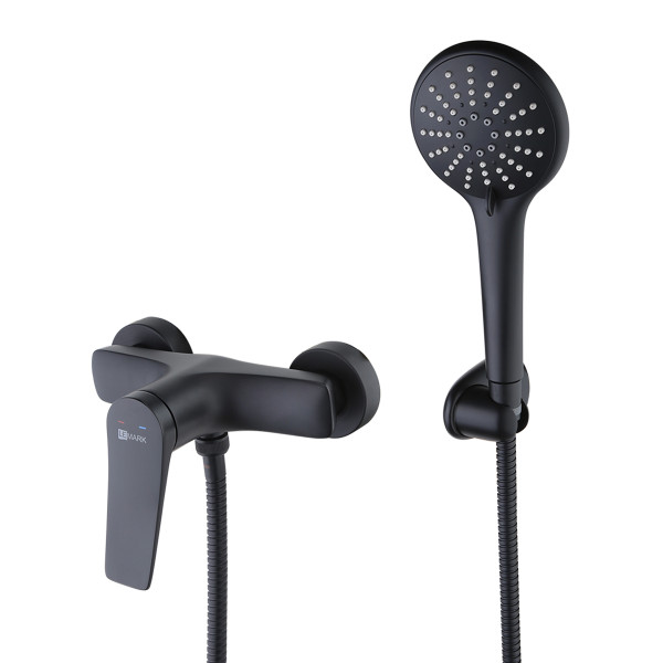 Смеситель для душа lemark Bronx черный (LM3703BL) Смеситель для душа lemark Bronx черный (LM3703BL)