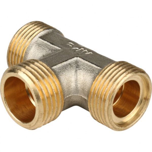 Тройник 16*1/2"Н*16 Stout (обжим) SFS-0011-001216 Тройник 16*1/2"Н*16 Stout (обжим) SFS-0011-001216