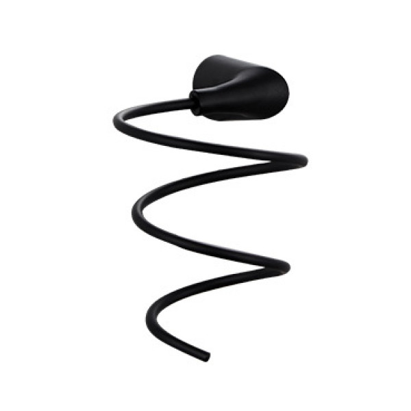 Держатель для фена Fashun L=163x135 мм цинк. сплав + SUS201 чёрный (A1828-7)