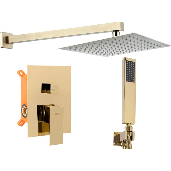Душевая система REA Fenix + Box Gold (REA-P8401) Душевая система REA Fenix + Box Gold (REA-P8401)