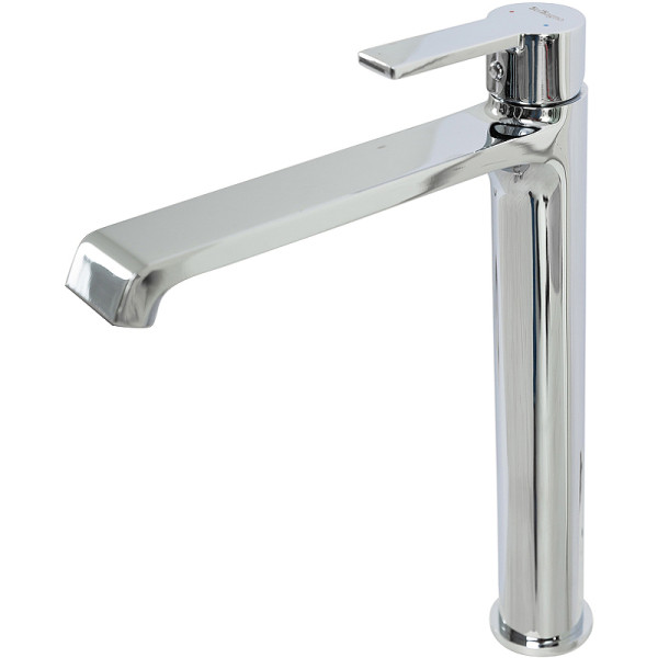 Смеситель для накладной раковины BelBagno без донного клапана, хром (AURORA-LMC-CRM-W0)