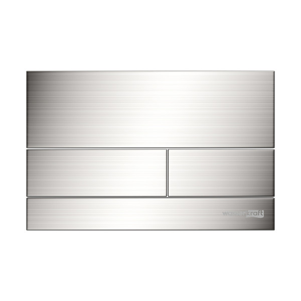 Инсталляция для унитаза WasserKRAFT Aller с клавишей смыва никель (10TLT.010.ME.BN04)