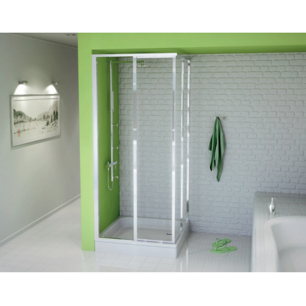 Душевой поддон BLB Universal 80x80x145 белый (CF80)