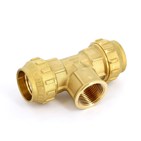 Тройник "Tiemme" 25*3/4"В*25 (для п/э трубы) (3400030) Тройник "Tiemme" 25*3/4"В*25 (для п/э трубы) (3400030)