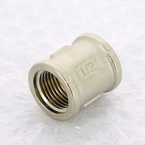 Муфта 1/2" никелированная Uni-Fitt (602N2200)