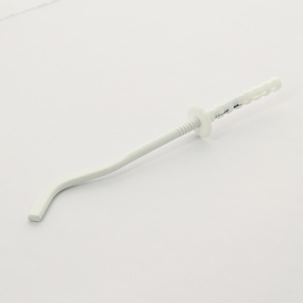 Кронштейн Uni-Fitt штыревой 7х180 плоский эмалированный с дюбелем 10х75 Кронштейн Uni-Fitt штыревой 7х180 плоский эмалированный с дюбелем 10х75