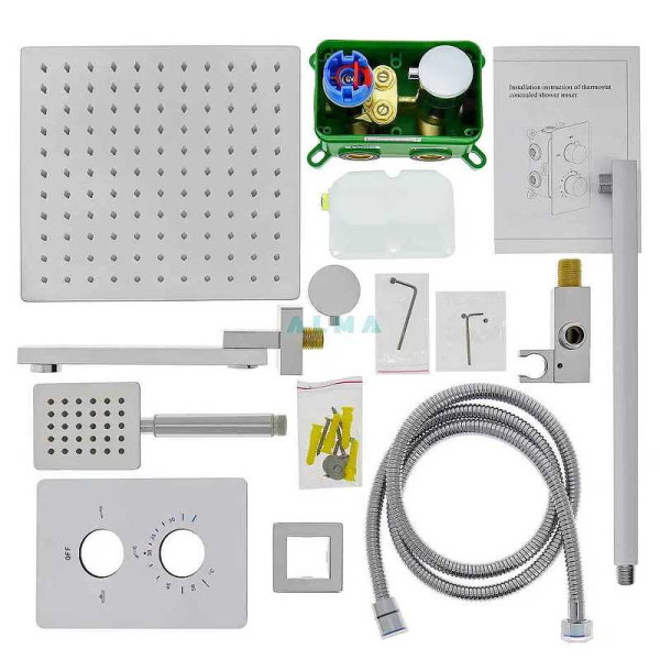 Душевая система ALMAes Weber хром (TVZ-0806) Душевая система ALMAes Weber хром (TVZ-0806)