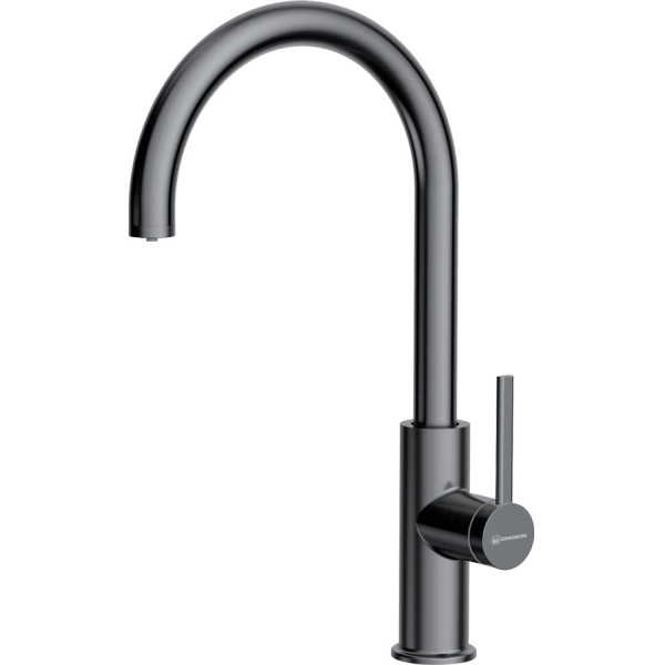 Смеситель для кухни Omoikiri Okawa 2 Plus-GM вороненая сталь (4994550)