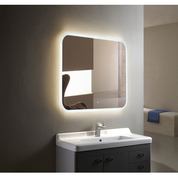 Зеркало Azario Стив 70x68 сенсорный выключатель+подогрев (ФР-00001755)