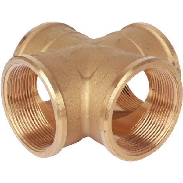 Крестовина 1 1/4" Tiemme (латунь) 1500182 / 1580G07070707 Крестовина 1 1/4" Tiemme (латунь) 1500182 / 1580G07070707