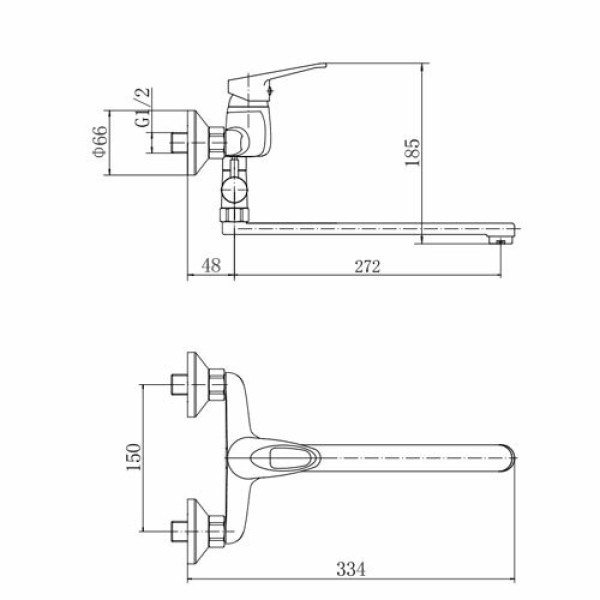 Смеситель для ванны и душа Fashun с душевым комплектом хром (A2113) Смеситель для ванны и душа Fashun с душевым комплектом хром (A2113)
