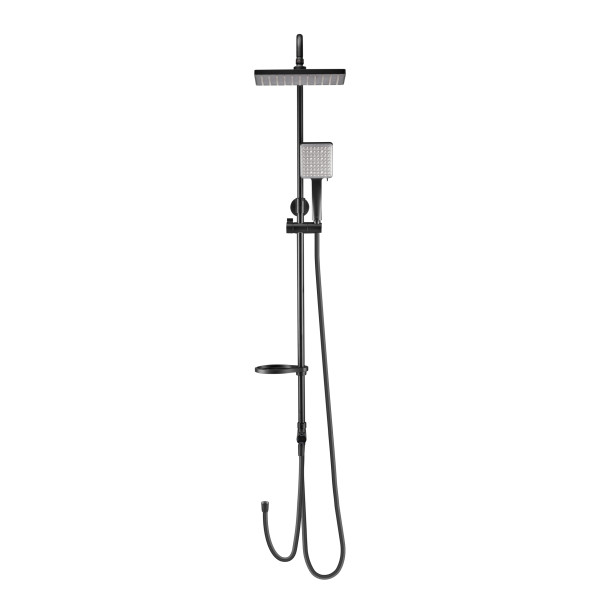Душевой гарнитур Swedbe Hermes черный (5103B)