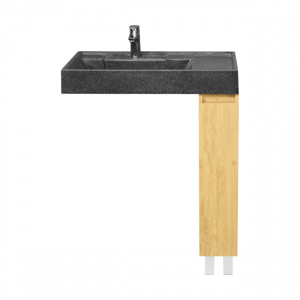 Тумба напольная Aquaton Лайн 180x496x783 дуб каменный (1.A232.3.01L.FDK.0)