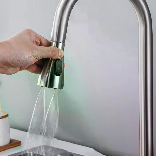 Смеситель для кухни Rea Coner Никель (REA-B6313) Смеситель для кухни Rea Coner Никель (REA-B6313)