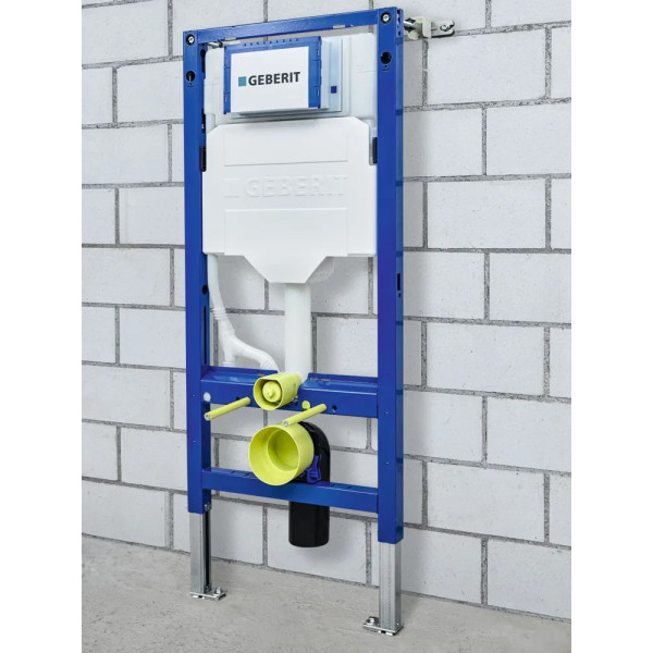 Инсталляция для подвесного унитаза Geberit Duofix 112 см со смывным бачком скрытого монтажа Sigma 12 см (111.950.00.6)