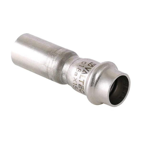 Муфта 54*42 однораструбная Valtec (нерж.ст., пресс) (VTi.905.I.005442) Муфта 54*42 однораструбная Valtec (нерж.ст., пресс) (VTi.905.I.005442)