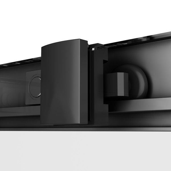 Душевой уголок AM.PM Gem 90x90x195 стекло прозрачное, профиль черный матовый (W90G-403-9090BT)