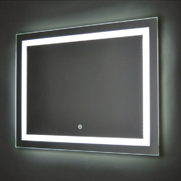 Зеркало Azario Ливия 800х600 LED-подсветка с диммером, сенсорный выключатель (ФР-00000942)