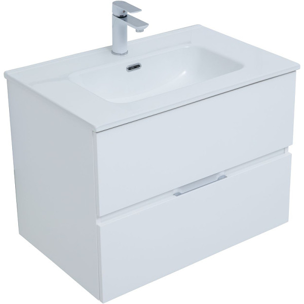 Тумба подвесная Aquanet Алвита New 70 2 ящика, белый матовый (00303909) Тумба подвесная Aquanet Алвита New 70 2 ящика, белый матовый (00303909)