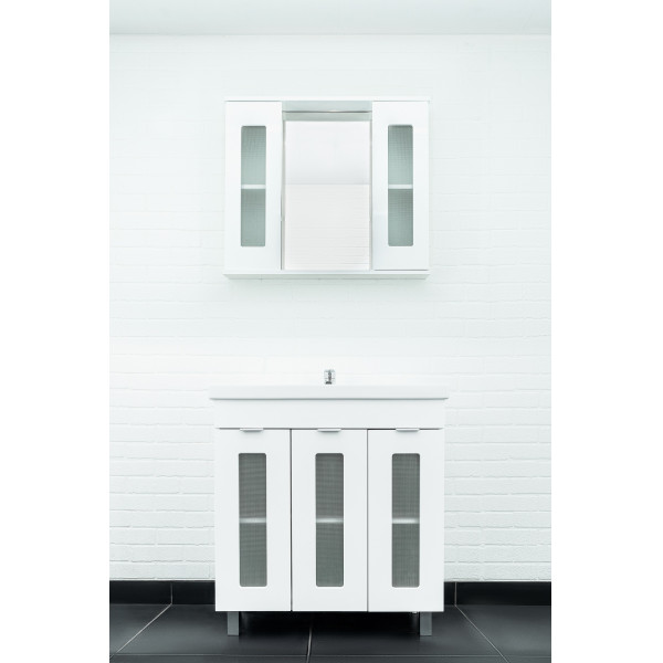 Тумба напольная Домино Миранда 80 кристалл (DA1803Т)