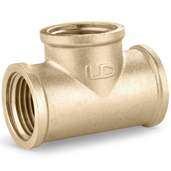 Тройник 1" LD Pride (латунь) (LD.65.514.25) Тройник 1" LD Pride (латунь) (LD.65.514.25)
