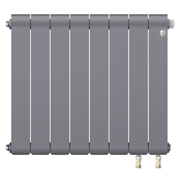 Радиатор биметаллический Royal Thermo Infinity 500 Silver Satin VR80 (8 секций) Серебристый (RTINSSVR805008) Радиатор биметаллический Royal Thermo Infinity 500 Silver Satin VR80 (8 секций) Серебристый (RTINSSVR805008)