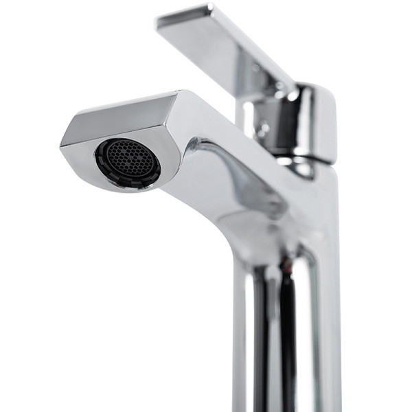 Смеситель для раковины BelBagno без донного клапана, хром (AURORA-LVM-CRM-W0)