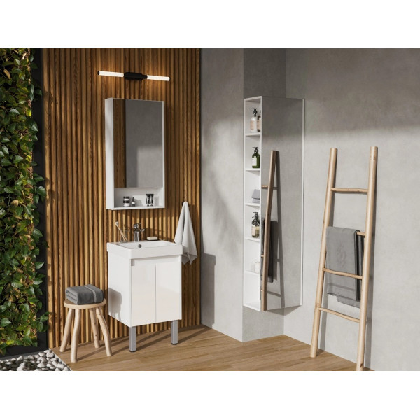 Тумба-умывальник Aquaton Сканди Doors 45 Белый/1WH501630 Раковина Адриана 45 (1A2787K0SD010) Тумба-умывальник Aquaton Сканди Doors 45 Белый/1WH501630 Раковина Адриана 45 (1A2787K0SD010)