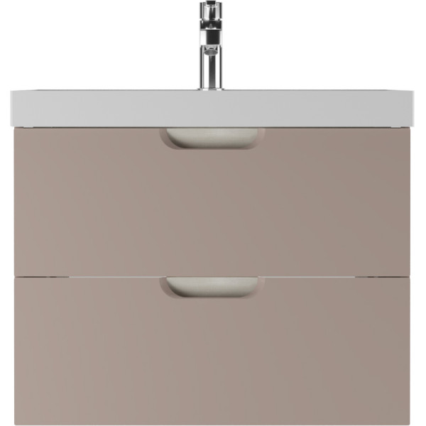 Тумба подвесная под умывальник Classica 70 Dune Латте В2 Домино (DD2508T)
