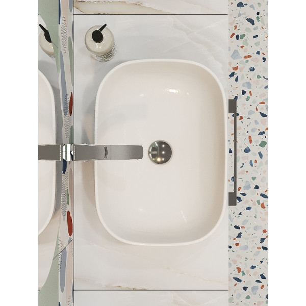 Столешница Cersanit Stone Aura 60x45x2 светло-серый сатиновый (63857) Столешница Cersanit Stone Aura 60x45x2 светло-серый сатиновый (63857)